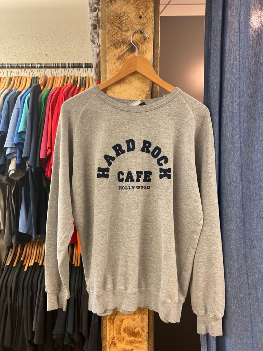 Vintage Hard Rock Cafe Grey Crewneck